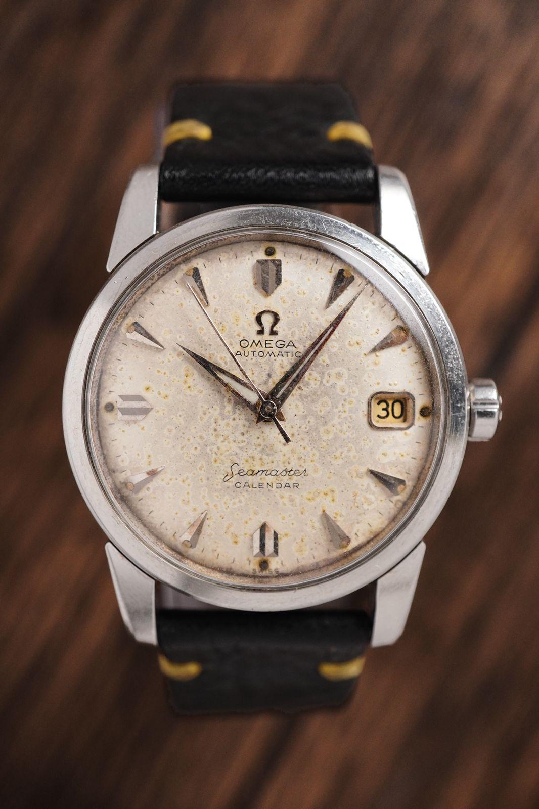Omega seamaster calendar automatic top